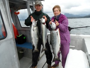 King Salmon Limits with Captain Larry Jarrett