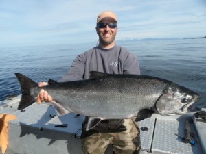 King Salmon in Lisianski Inlet Southeast Alaska