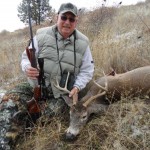 Hunting in tree stands on large non-fenced ranch near Kooskia Idaho