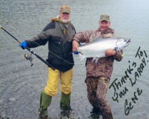 King Salmon Catcht in Lisianski Inlet
