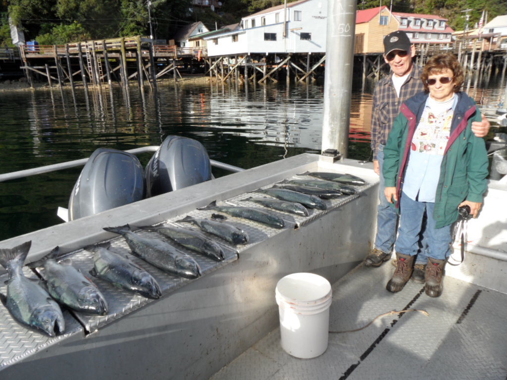 Alaska day limit of Silver Salmon