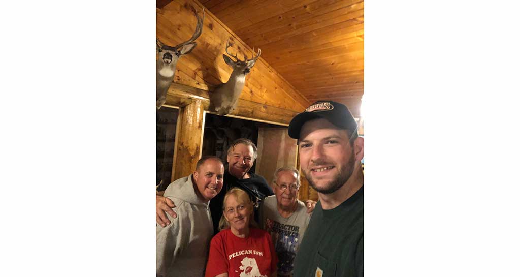 3 generations of hunters at Lazy J Ranch