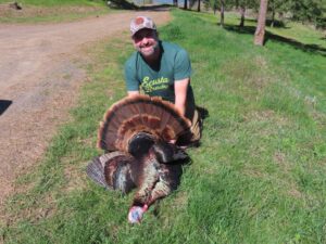 Josh with his 2025 Tom Turkey