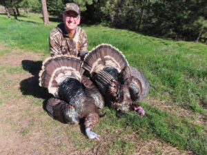 Paul with his and Josh's 2025 Tom Turkey