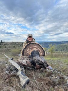 Steve with his 2025 Tom Turkey