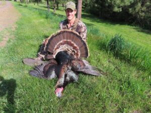 Tyler with his 2025 Tom Turkey